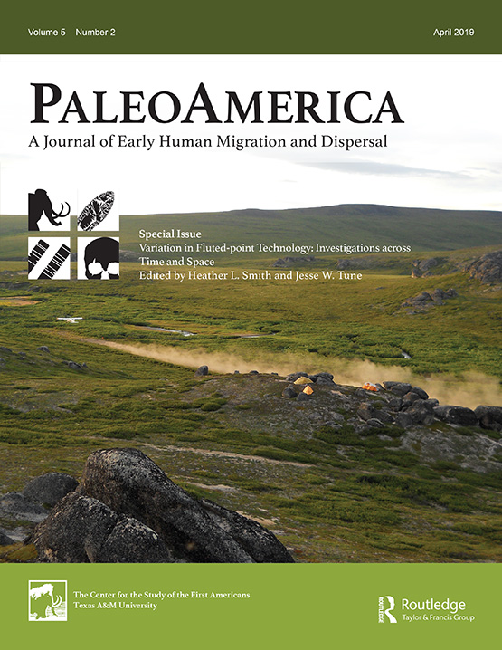 PaleoAmerica journal cover image