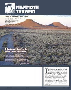 Cover of Mammoth Trumpet 35-1