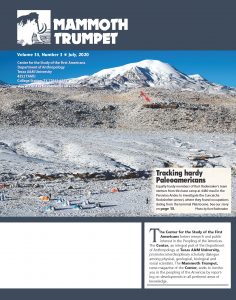 Cover of Mammoth Trumpet 35-3