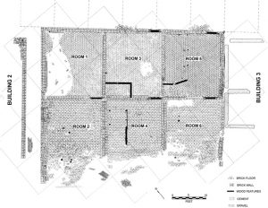 detailed drawing of building 1 floorplan