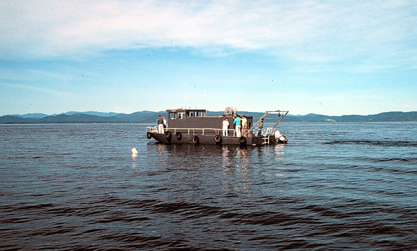 The wreck of the horse ferry was opened as an Vermont State Underwater Historic Preserve in 1989, and in the same year a multi-year program of archaeological recording and excavation was begun under the direction of Kevin Crisman and Arthur Cohn, and sponsored by the Lake Champlain Maritime Museum, the Institute of Nautical Archaeology at Texas A&M University, the University of Vermont, and the Vermont Division for Historic Preservation. The R.V. Neptune, owned and captained by Fred Fayette of Milton, Vermont, served as the project dive vessel.