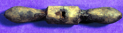Wooden tool handle (BJ-17-43), possibly for an auger.