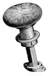 catalog illustration of door knob hardware
