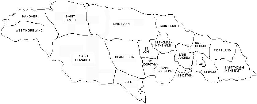1723 to 1769 parish map