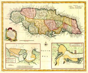 Bowen's 1744 Map