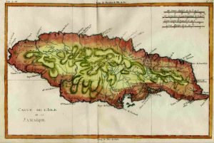 Bonne's Carte de l'Isle de la Jamaique