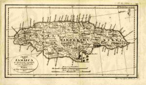 Saint Vincent's Charte von Jamaica 1805
