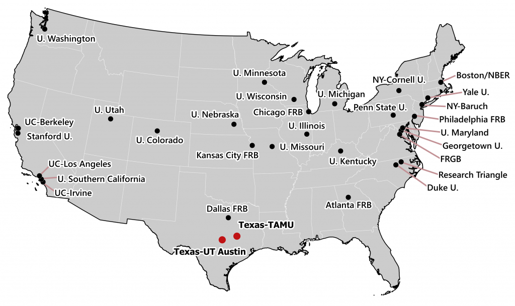 RDCs are widepread with many locations across the U.S.