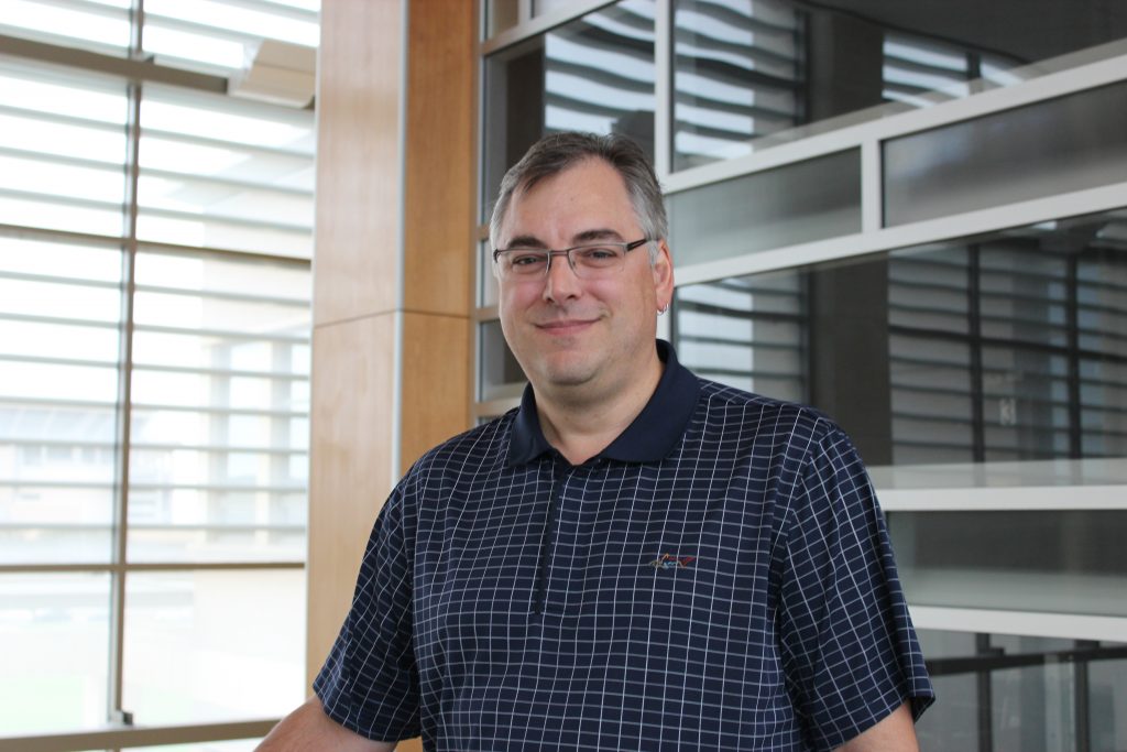 Headshot of Steve Maren in the Interdisciplinary Life Sciences Building