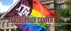LGBTQ+ Pride Center on campus.