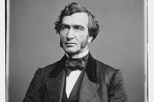 Photo of Vermont Congressman Justin Smith Morrill, namesake of the Morrill Act.
