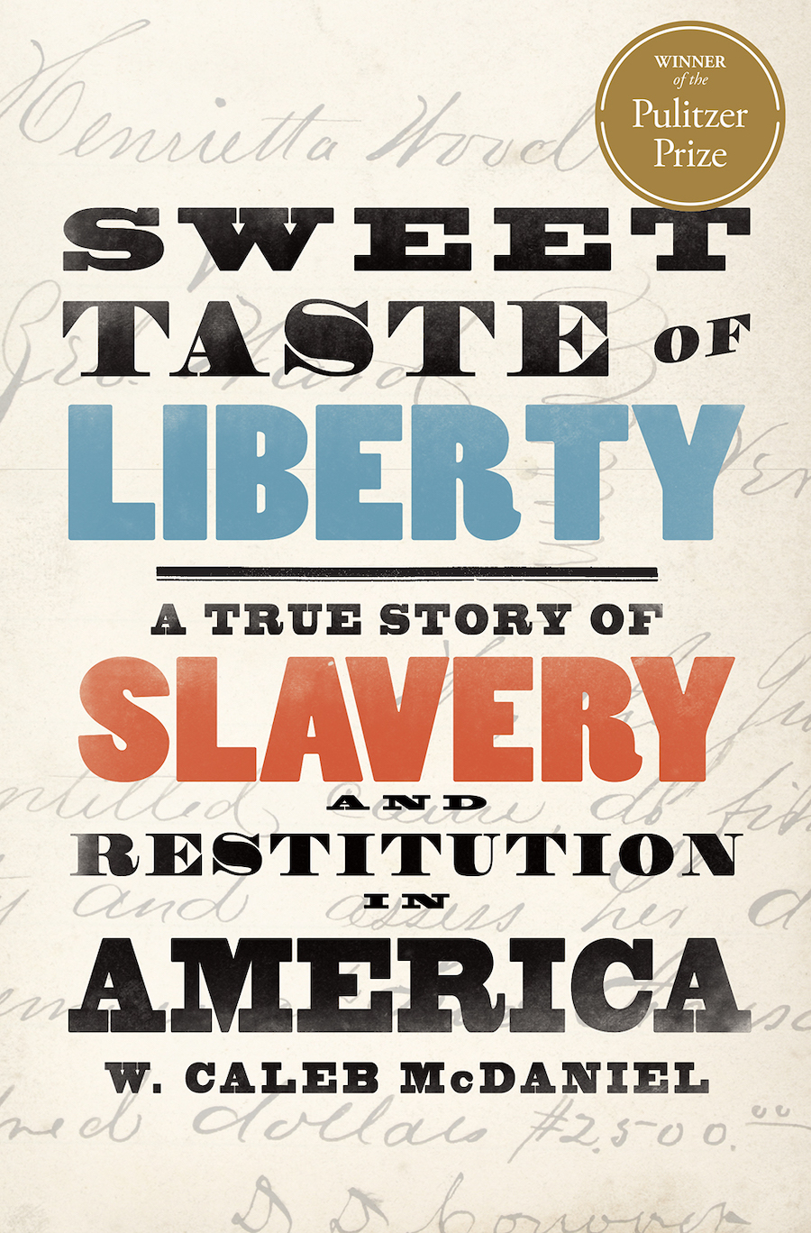Cover art for "Sweet Taste of Liberty."