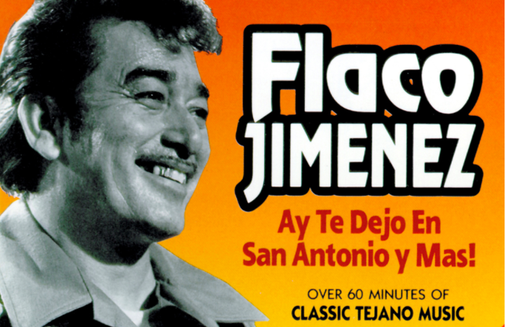 Cover art for Flaco Jimenez record.