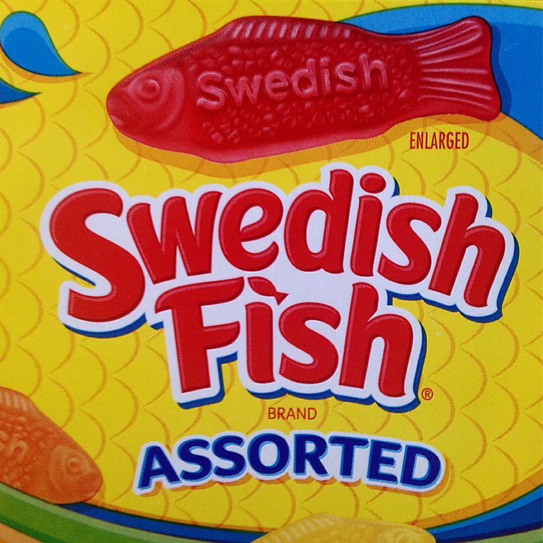 Swedish Fish logo.