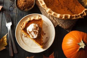 Photo of Thanksgiving pie.