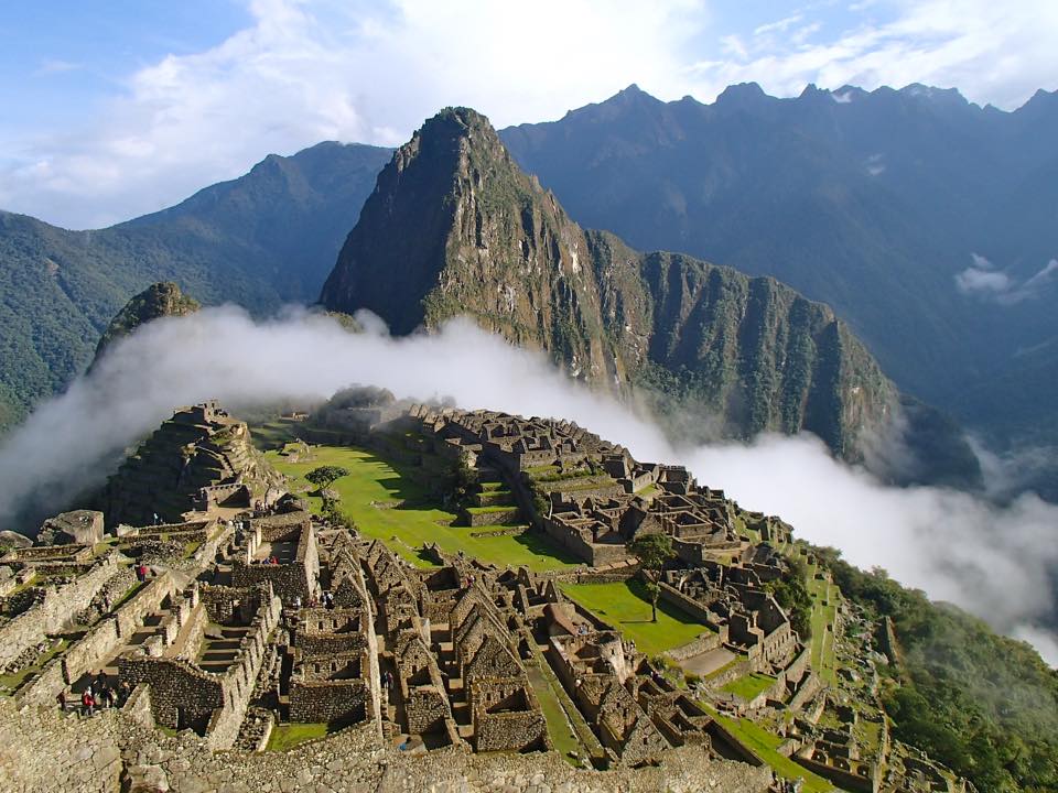 View from the Inca Trail in Peru