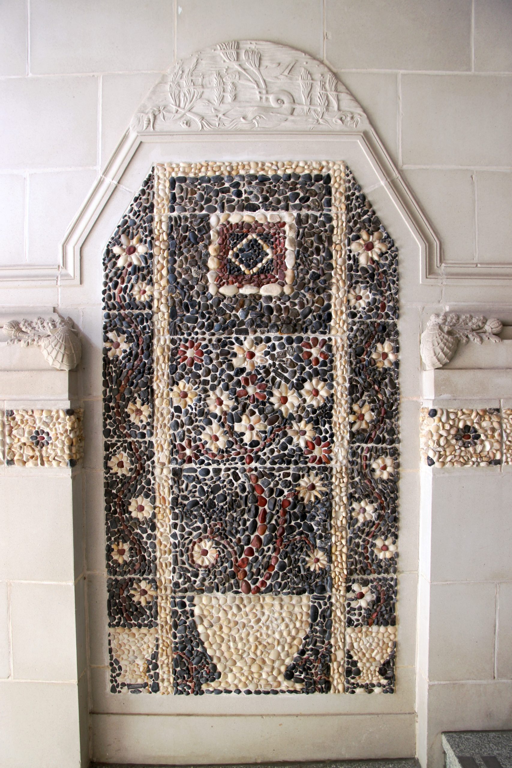 Picture of mosaic art work. 