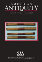 Cover of American Antiquity Journal