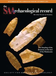 SAA Archaeological Record cover