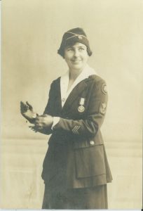 Grace Banker in Uniform