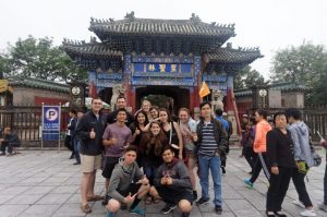 Group of students in China 2016