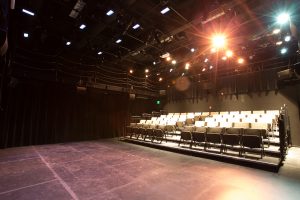 inside view of the black box theater