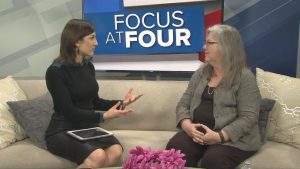Catherine Eckel on the Focus at Four television show